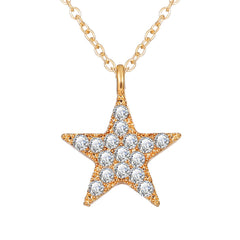 3 Piece Celestial Pave Necklace With ® Crystals 18K Gold Plated Necklace in 18K Gold Plated