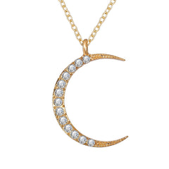 3 Piece Celestial Pave Necklace With ® Crystals 18K Gold Plated Necklace in 18K Gold Plated