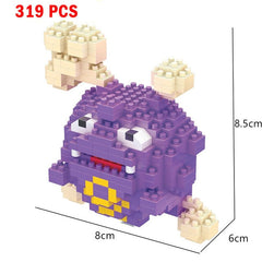 Small Building Blocks Cartoon Animals