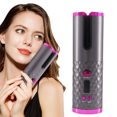 Cordless Rotating Hair Curler